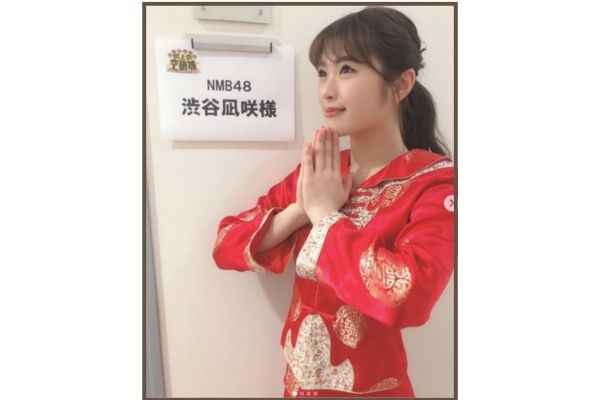 渋谷凪咲さんは度々チャイナ服姿の画像をInstagramに投稿